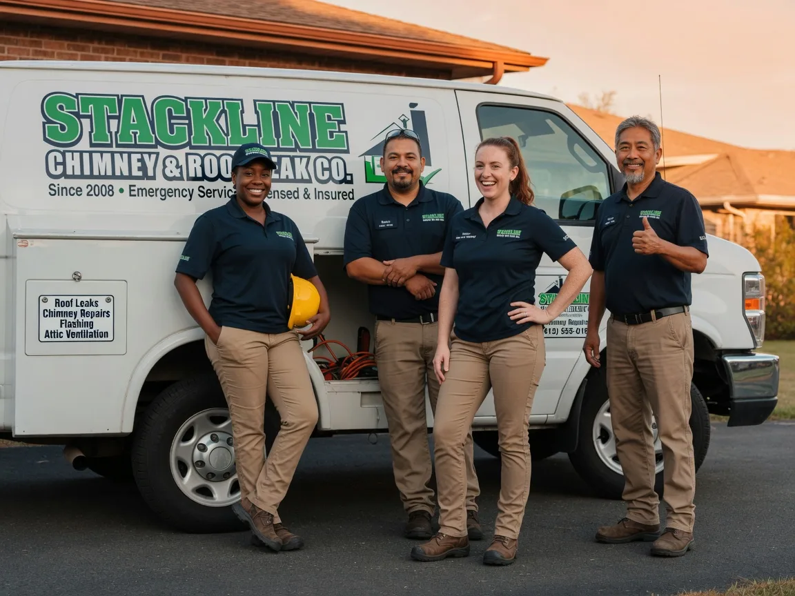Chimney flashing repair company in Upland, IN